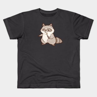 Switchblade Raccoon Kids T-Shirt